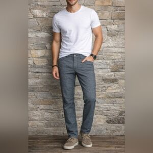 American Eagle mens gray pants, slim straight, size 30x34 Like New